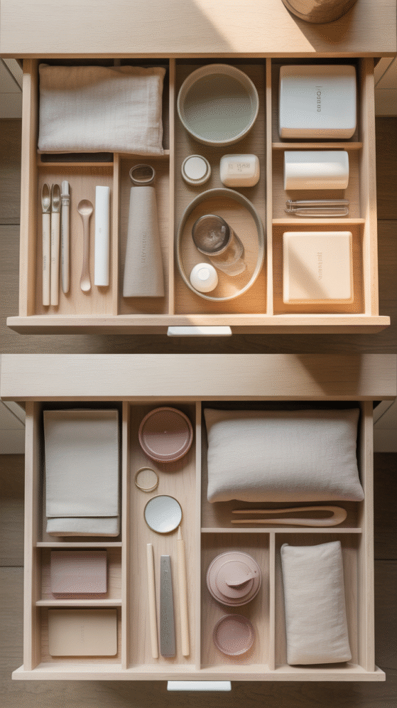 before and after flat lay of a neatly or 2y6jiczfq5k5ce cwjvnfa srhpd5durpwhgea4ljlz0w