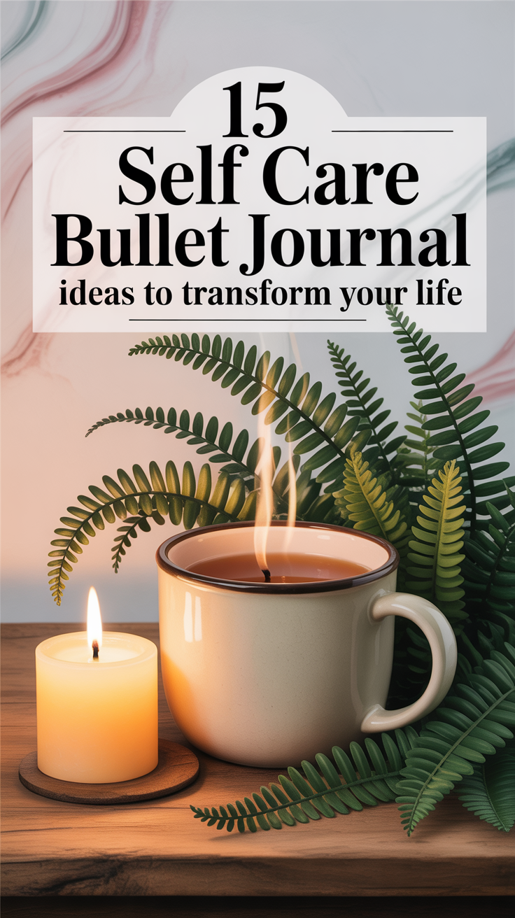 15 Self Care Bullet Journal Ideas to Transform Your Life