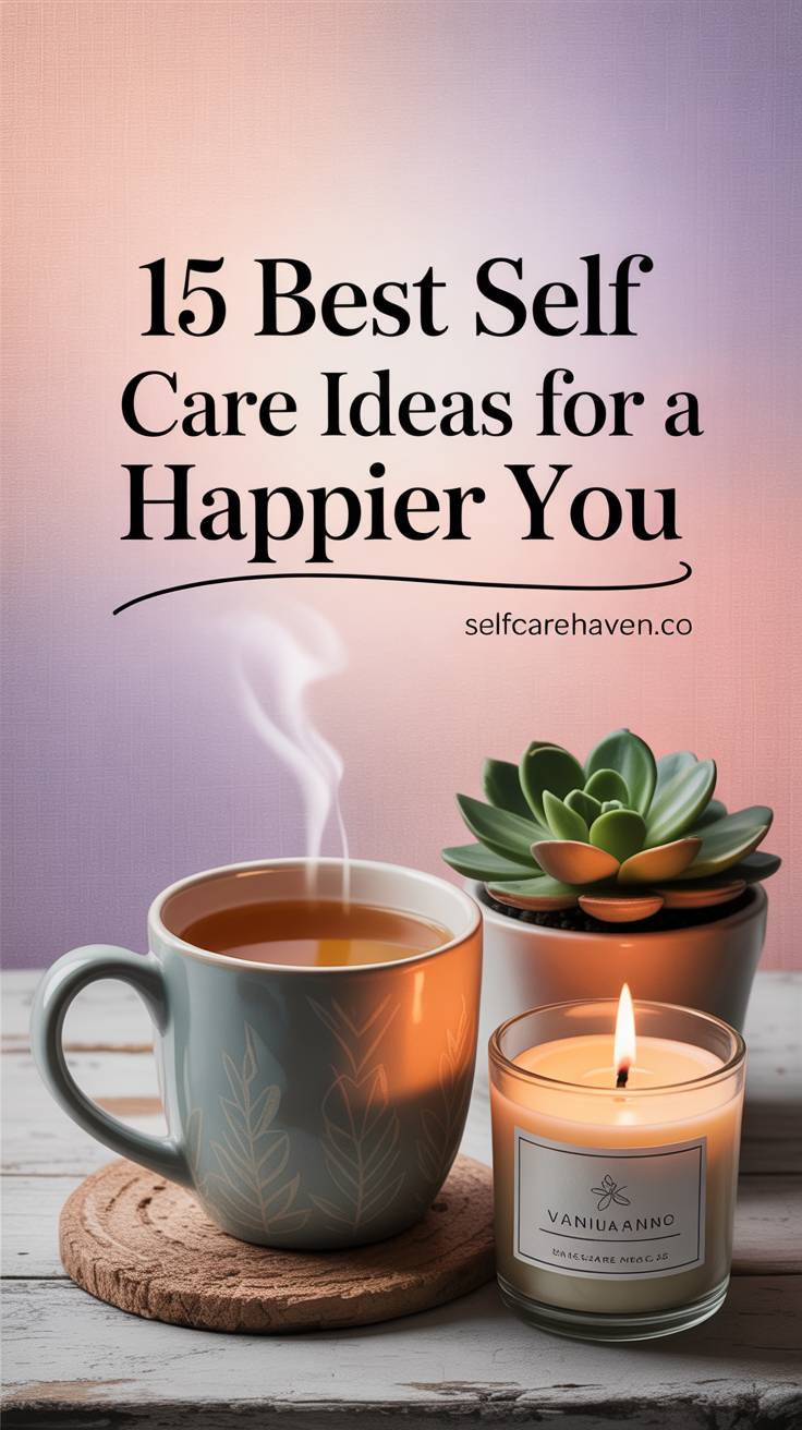 15 Best Self Care Ideas for a Happier You