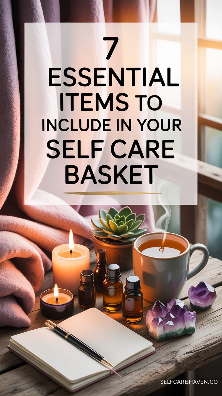 7 Essential Items to Include in Your Self Care Basket