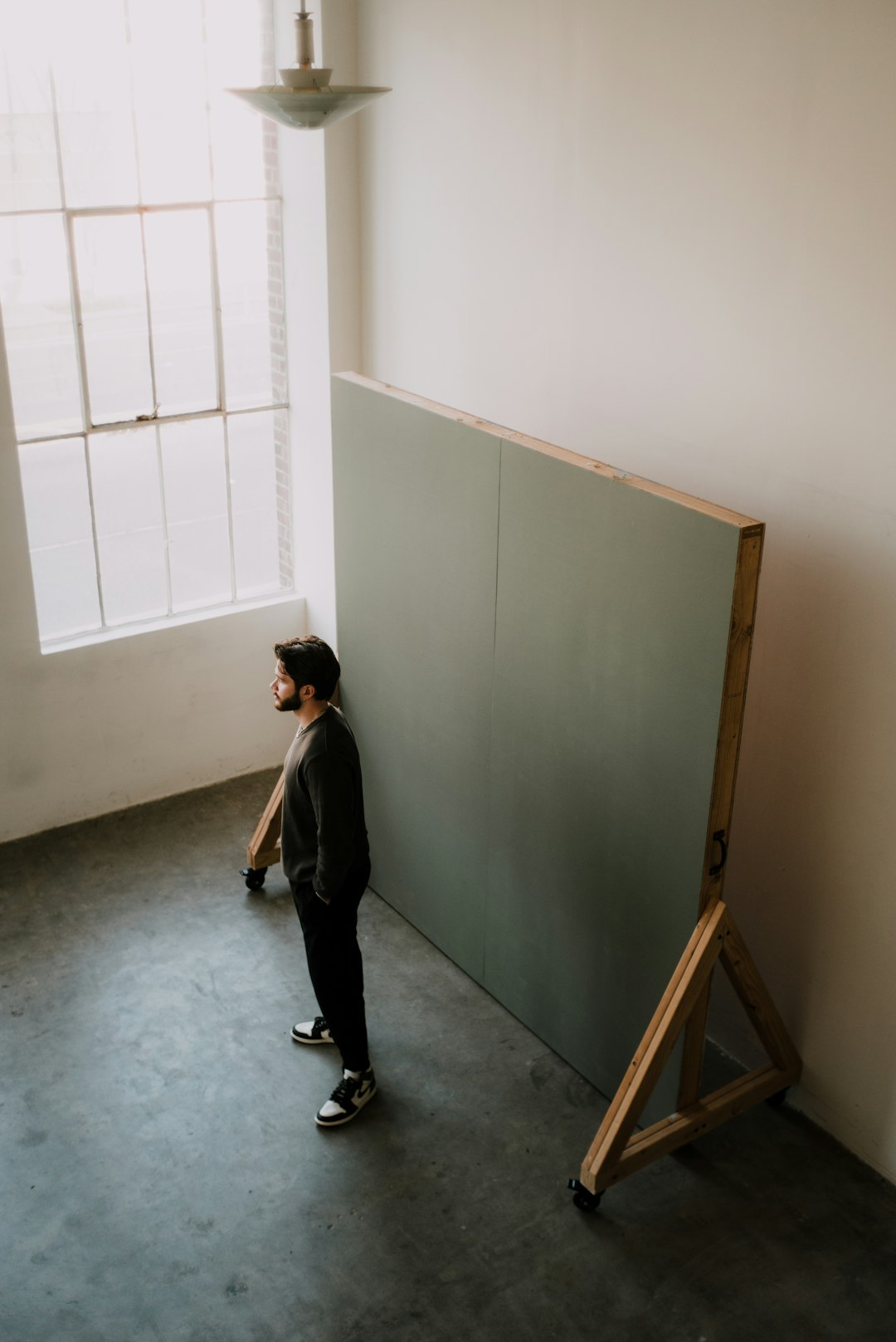 unsplash a person standing in front of a whiteboard looking at a mind map of their life pns8eouy7xe