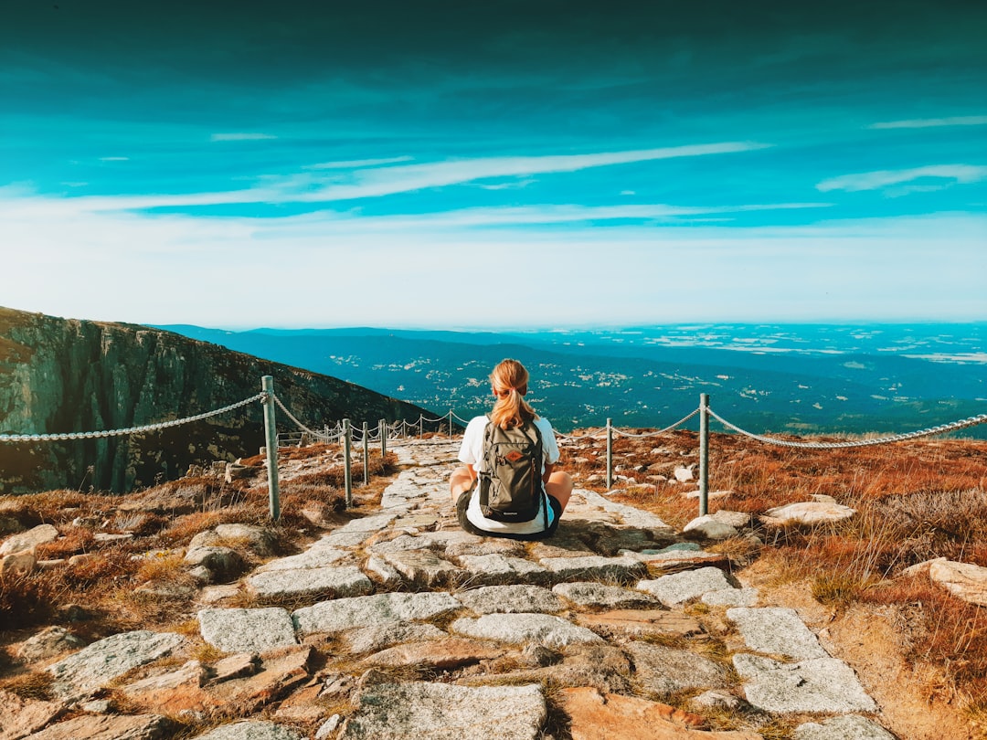 unsplash person meditating in nature hs kdbb1to